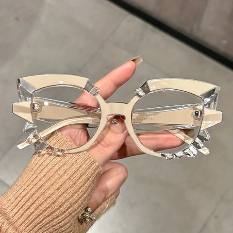 Chic Oversized Cat Eye Glasses VMBBT