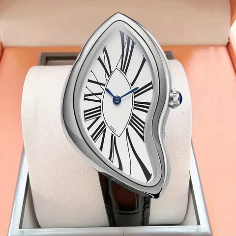 PINTIME Alien Crash Melt Twist Y2K Watch