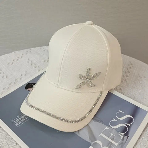 Starfish Rhinestone Baseball Cap