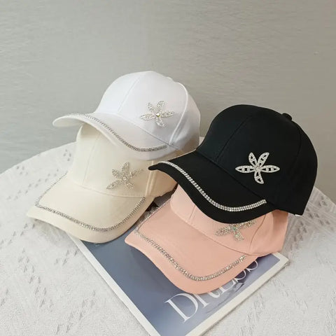 Starfish Rhinestone Baseball Cap