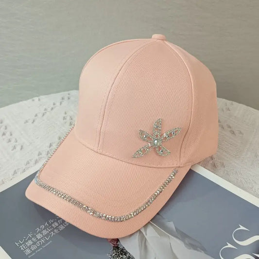 Starfish Rhinestone Baseball Cap