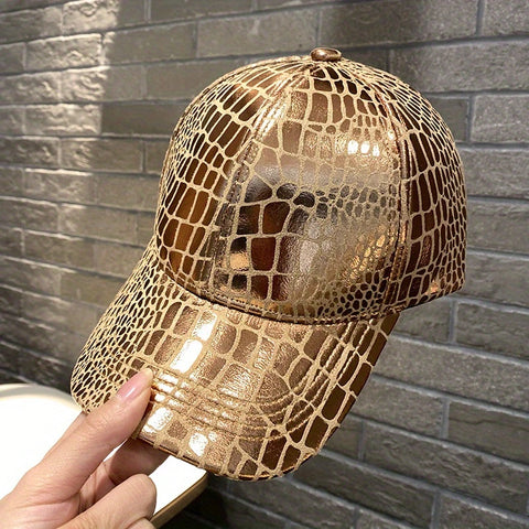 Crocodile Pattern Baseball Caps