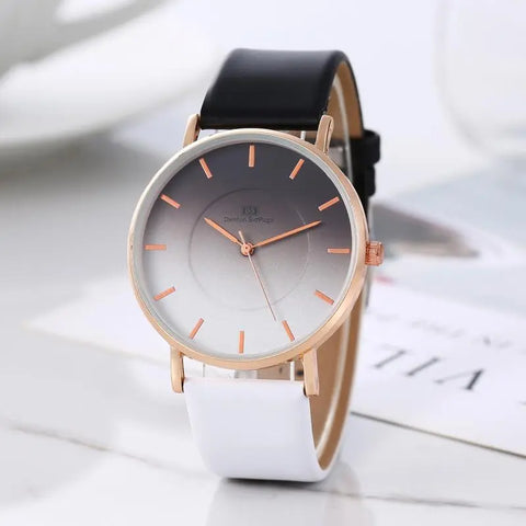 Double Color Gradient Strap Watch