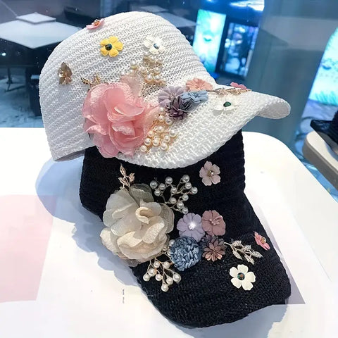 Summer Floral Baseball Cap