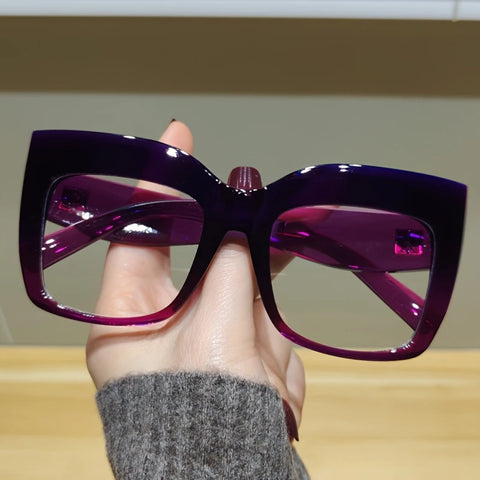 Non-Prescription Glasses With Large Frame