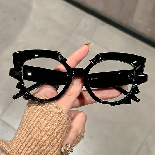 Chic Oversized Cat Eye Glasses VMBBT