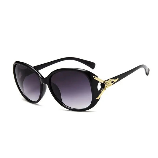 Stylish Women’s Polarized Fashion Glasses with Fox Emblem