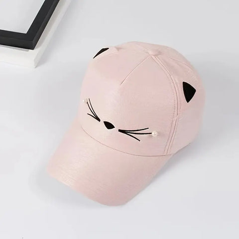 Thin Cat Baseball  Hat for Outings
