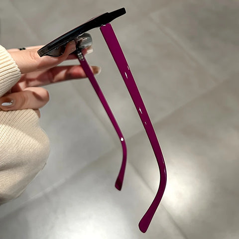 Oversized Cat Eye Fashion Glasses