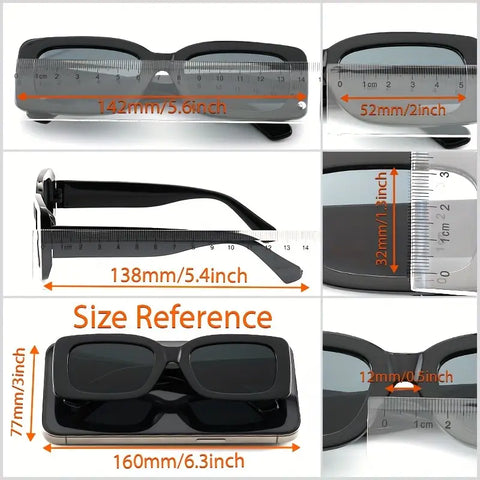 3 Pairs of Personalize, Fashion Glasses