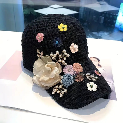 Summer Floral Baseball Cap