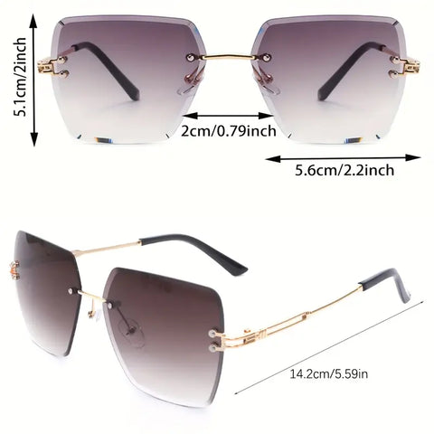 Frameless Cutting Edge Glasses