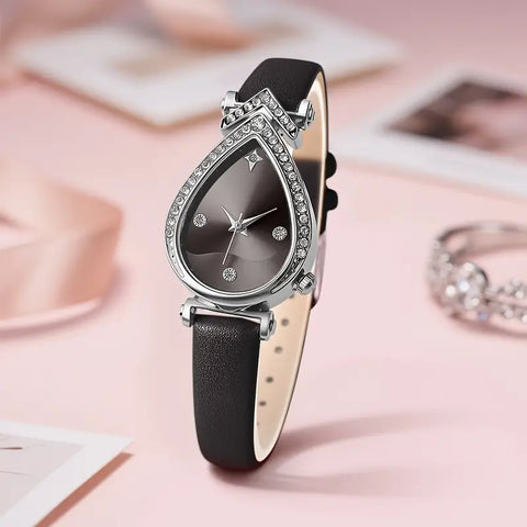 PU Leather  Simple Quartz Watches