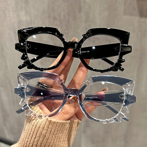 Chic Oversized Cat Eye Glasses VMBBT