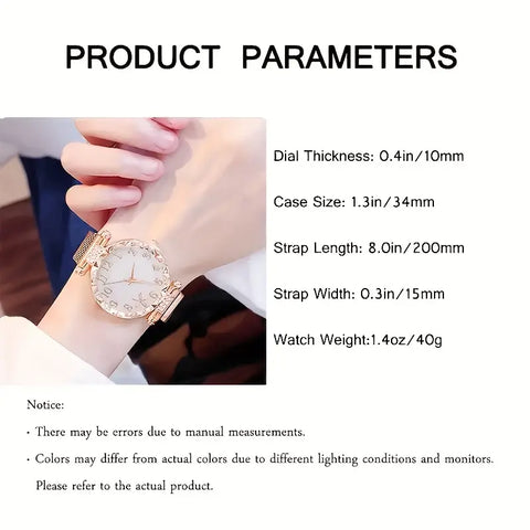 Simple Casual Business Versatile Style Quartz Watch