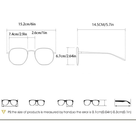 Butterfly-Shaped Rimless Glasses with Sparkling Rhinestone Accents