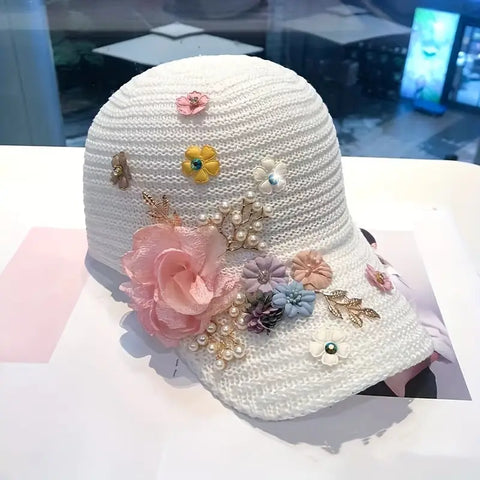 Summer Floral Baseball Cap